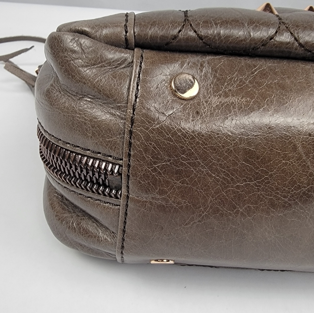 Rebecca Minkoff Leather Quilted Hangbag - Picture 14 of 16